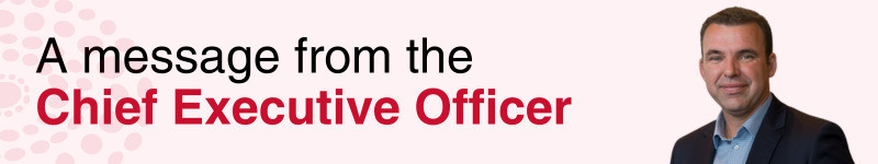 Message from CEO