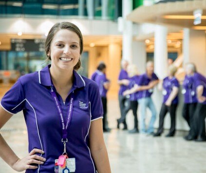 RAH volunteer